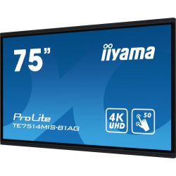 IIYAMA TE7514MIS-B1AG Le TE7514MIS-B1AG d'iiyama est une solution interactive hybride qui inspire…