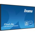 IIYAMA LE5541UHS-B1 Instalado em uma moldura fina, o iiyama LE5541UHS é um display de…