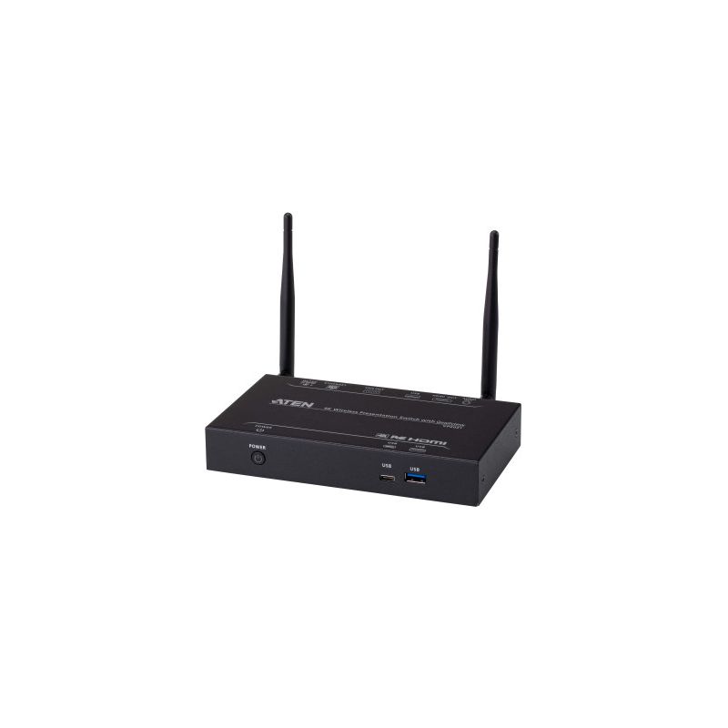 ATEN VP2021-AT-G The ATEN VP2021 PresentON switch is a wireless BYOD solution that allows any user,…