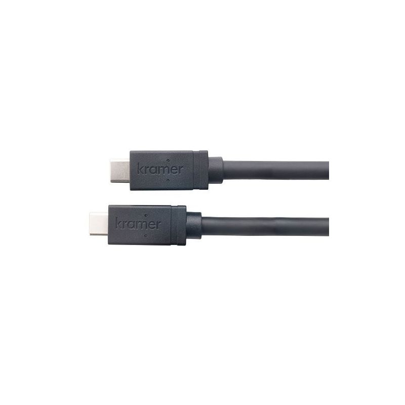 KRAMER 96-0219103 CA-U32/FF es un cable USB-C(M) a USB-C(M), USB 3.2 Gen-2 Super Speed+ Active que…