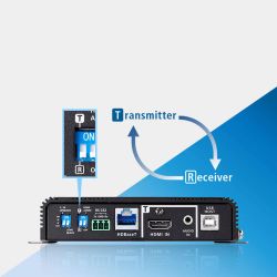 ATEN VE1843-AT-G The VE1843, ATEN's first video transceiver, features the latest HDBaseT 3.0…