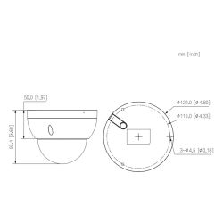 Dahua IPC-HDBW2241R-ZS Domo IP H265 2M DN SMART WDR Starlight…