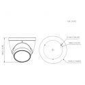 Dahua IPC-HDW2241T-ZS Dôme IP H265 2M DN WDR 3DNR Starlight…