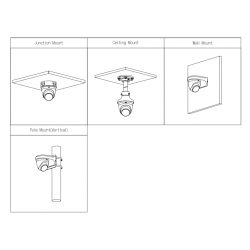 Dahua IPC-HDW2441T-S-0280B Dôme IP H265 4M DN WDR 3DNR…