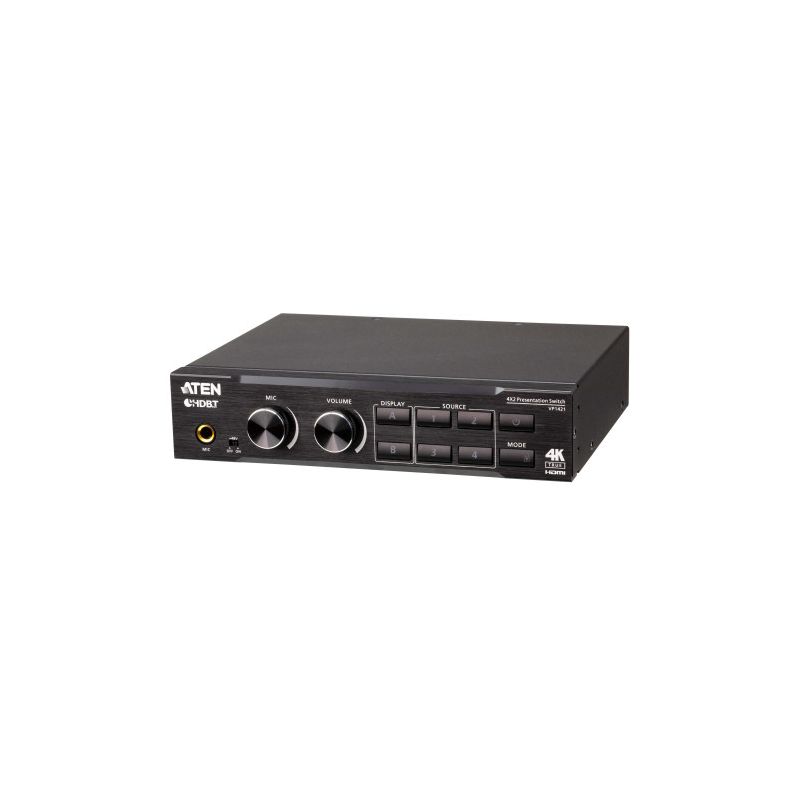 ATEN VP1421-AT-G O VP1421 é um switch de apresentação completo que integra funções de matriz…