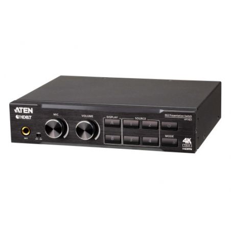 ATEN VP1421-AT-G O VP1421 é um switch de apresentação completo que integra funções de matriz…