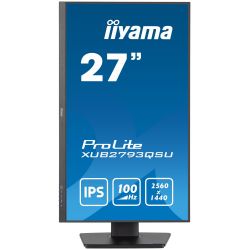 IIYAMA XUB2793QSU-B6 El elegante diseño de borde a borde hace que el ProLite XUB2793HSU sea…