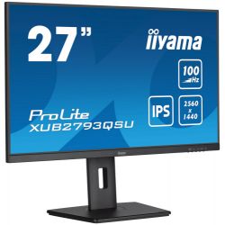 IIYAMA XUB2793QSU-B6 El elegante diseño de borde a borde hace que el ProLite XUB2793HSU sea…