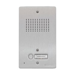 Comelit comelit-3001NA ALUMINUM AUDIO ENTRANCE PANEL, 1 PULS.