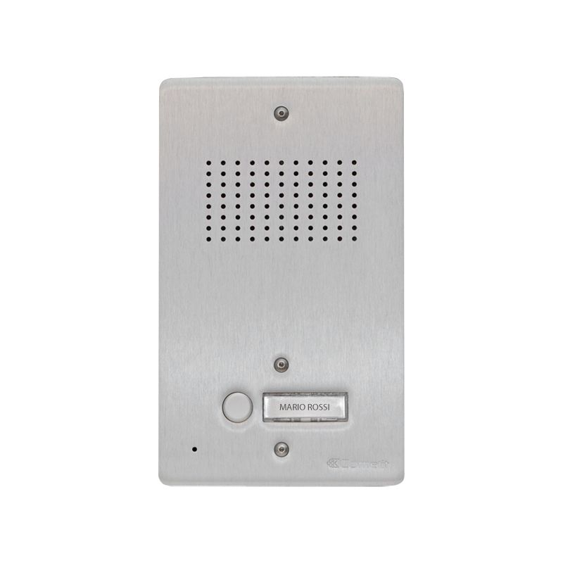 Comelit comelit-3002NA ALUMINUM AUDIO ENTRANCE PANEL, 2 PULS.