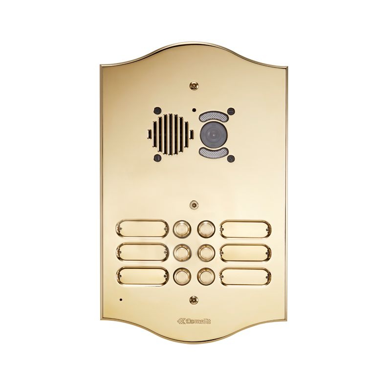 Comelit comelit-3228/4/RI BRASS ROMA SERIES AUDIO/VIDEO PLATE