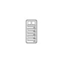 Comelit comelit-3255/OAP/PW POSTCOM PW LOCKER, 5 HOUR POSITION CASES, DEL. REC., SUPPORT