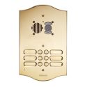 Comelit comelit-3232/4/RI BRASS ROMA SERIES AUDIO/VIDEO PLATE