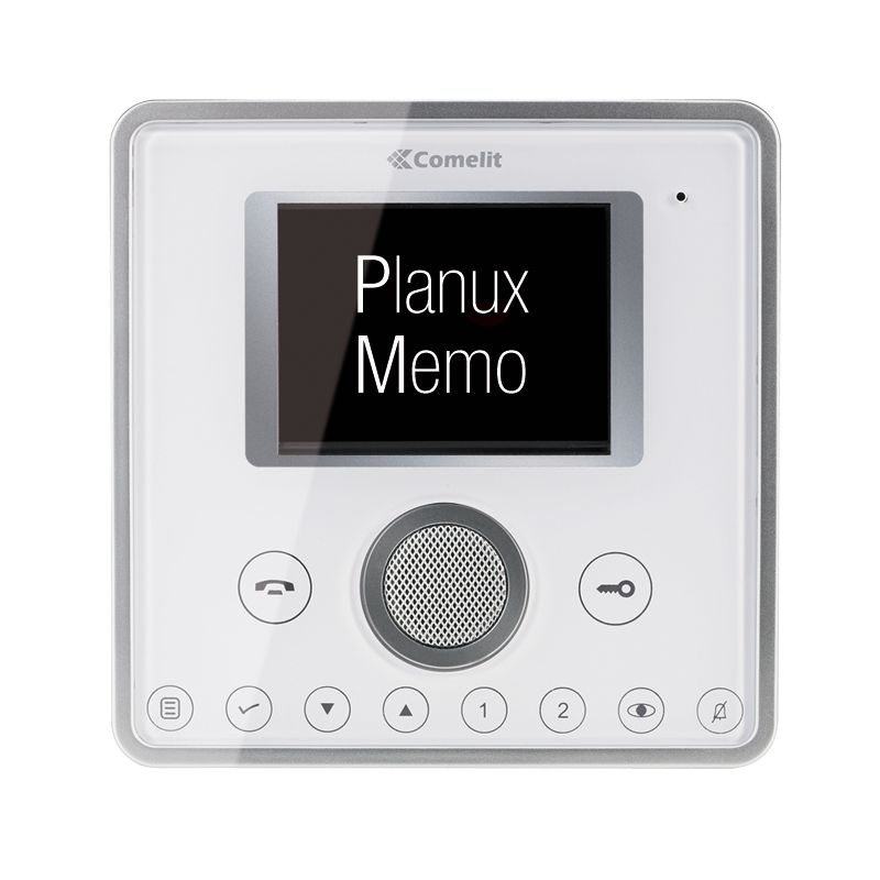 Comelit comelit-6101WBM HANDS-FREE COLOR MONITOR/INDUCTION LOOP PLANUX WHITE