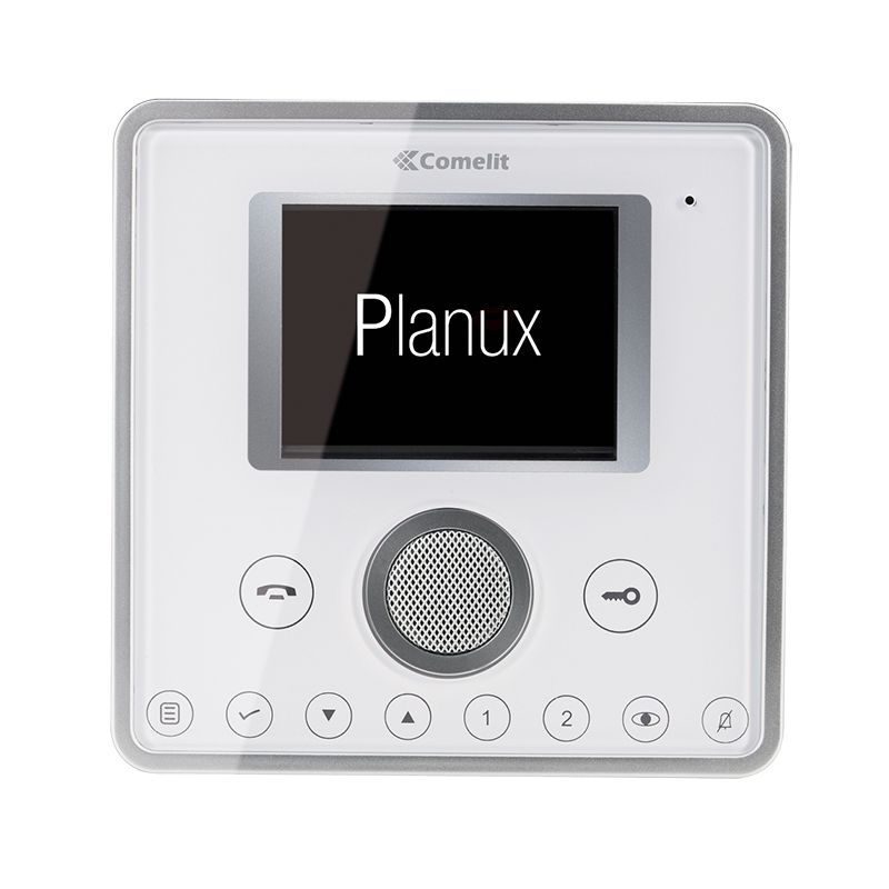 Comelit comelit-6202HW/BM MONITEUR COULEUR MAINS LIBRES/BOUCLE MAGNÉTIQUE VIP PLANUX-BLANC