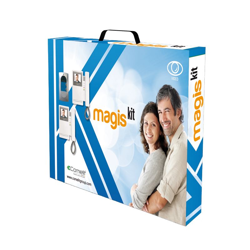 Comelit comelit-8472MB KIT VIDÉO N/B DEUX FAMILLES AVEC MONITEUR MAGIS ET PLAQUE IDÉE