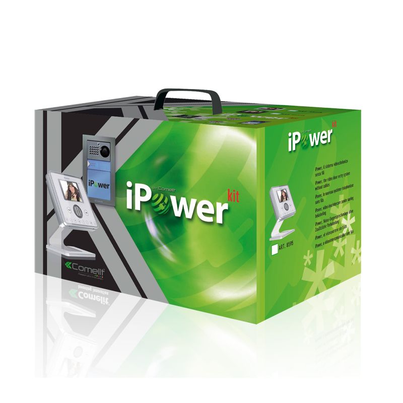 Comelit comelit-8595 IPOWERKIT INDIVIDUEL COULEUR PLANUX-POWERCOM