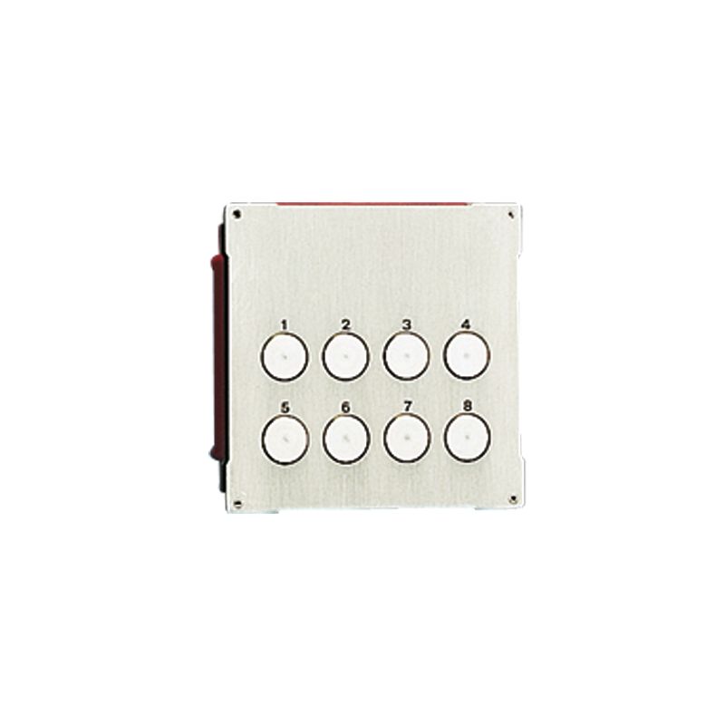 Comelit 3182/8 MODULE 8 CLEAN CONTACT BUTTONS VANDALCOM SERIES