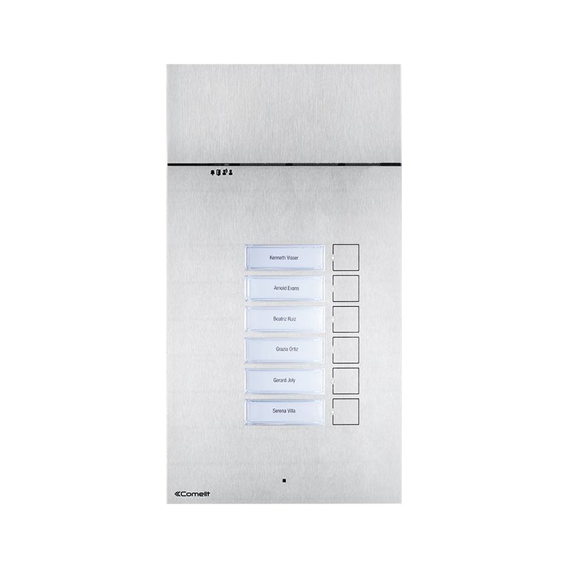 Comelit 3002XAB PLACA DE CALLE AUDIO 316 ANALOG, 2 PULS. 2 HILOS