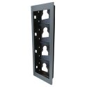 Comelit UT9164 BUILT-IN FRAME 4 ULTRA MODULES