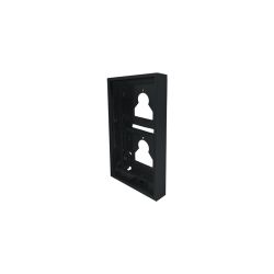 Comelit UT9172B CAJA DE PROTECCIÓN DE SUPERFICIE 2 MÓDULOS ULTRA BLACK