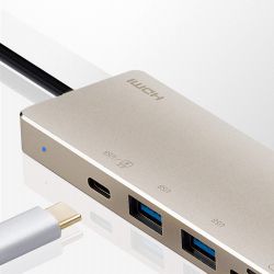 ATEN UH3239-AT La station d'accueil USB-C multiport compacte UH3239 avec passerelle de distribution…