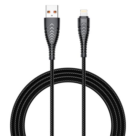 Veger VG-V105 - Veger, Cable USB2.0, USB-A a Lightning, Cubierta de…