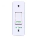 Cdvi RTE002S Plastic Exit Push Button, Narrow, Surface Mount