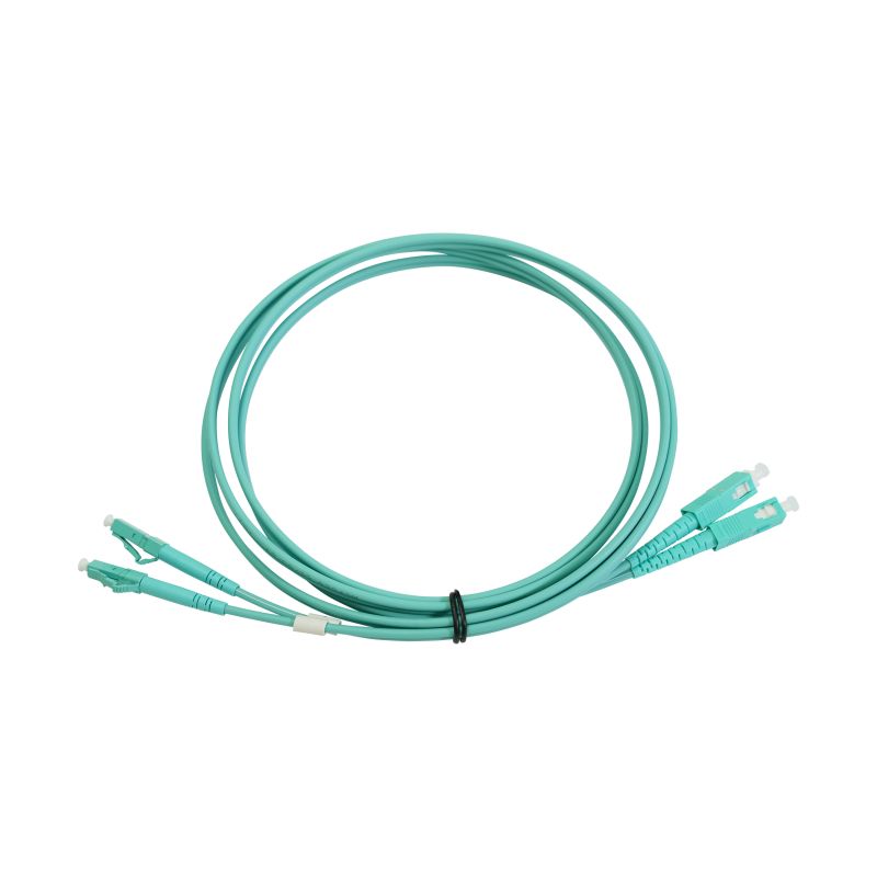 OM3 Multimode FO Duplex Patch Cord for Indoor LSFH LC/PC-SC/PC 2m Televes