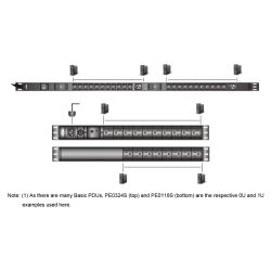 ATEN PE0324SG-AT ATEN's basic PDU family grows with the addition of new 0U members containing 24…