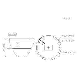 Dahua IPC-HDBW2541R-ZS-S2 Dôme IP H265 5M DN SMART WDR…