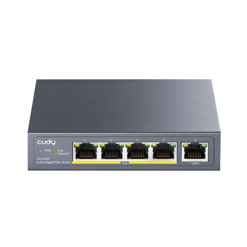 Cudy GS1005P 5-port Gigabit PoE+ Cudy Switch