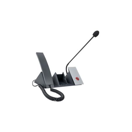 COMMEND C-ID5-DKGM COMMEND DESK STAND WITH GOOSENECK MICROPHONE FOR ID5 SERIES INDOOR INTERCOM…