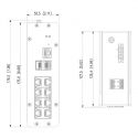 Dahua IS4210-8GT-120 Switch PoE 2.0 Industrial 8 puertos Gigabit…