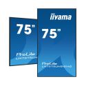 IIYAMA LH7575UHS-B1AG Pantalla profesional 75" 4K UHD para señalización digital 24/7 (horizontal…