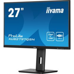 IIYAMA XUB2797QSN-B1 MONITOR IIYAMA 27",PANEL IPS, USB DOCK C, ALTAVOCES,100HZ, 1MS.