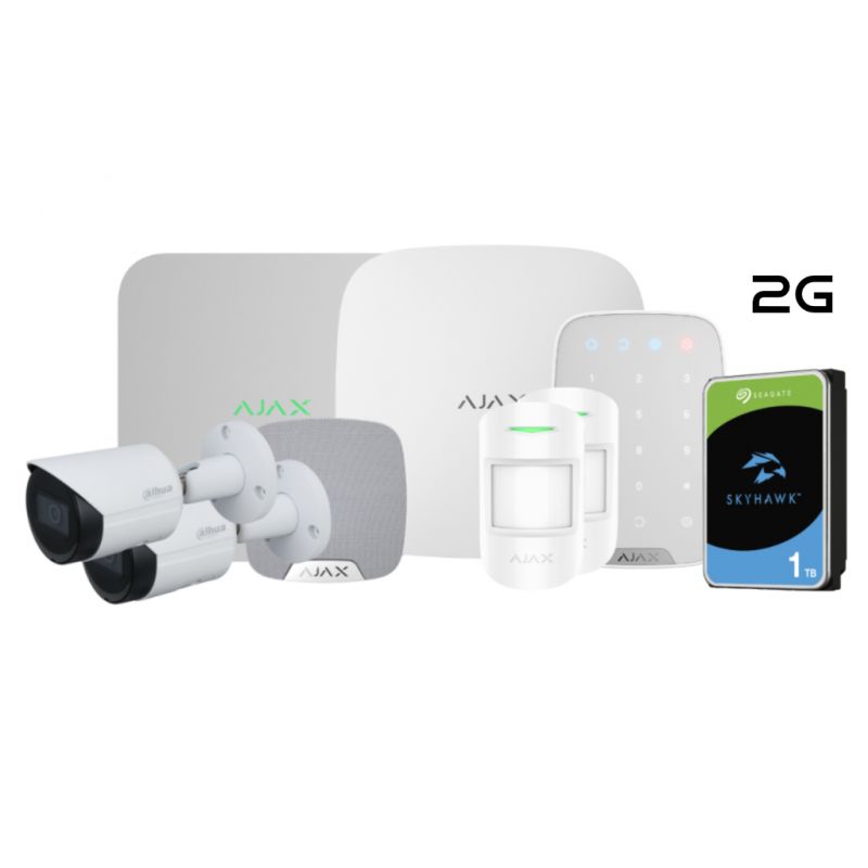 Global KIT-SECURITYADVANCE-1 Kit Ajax-Dahua composé de : 1 Hub…