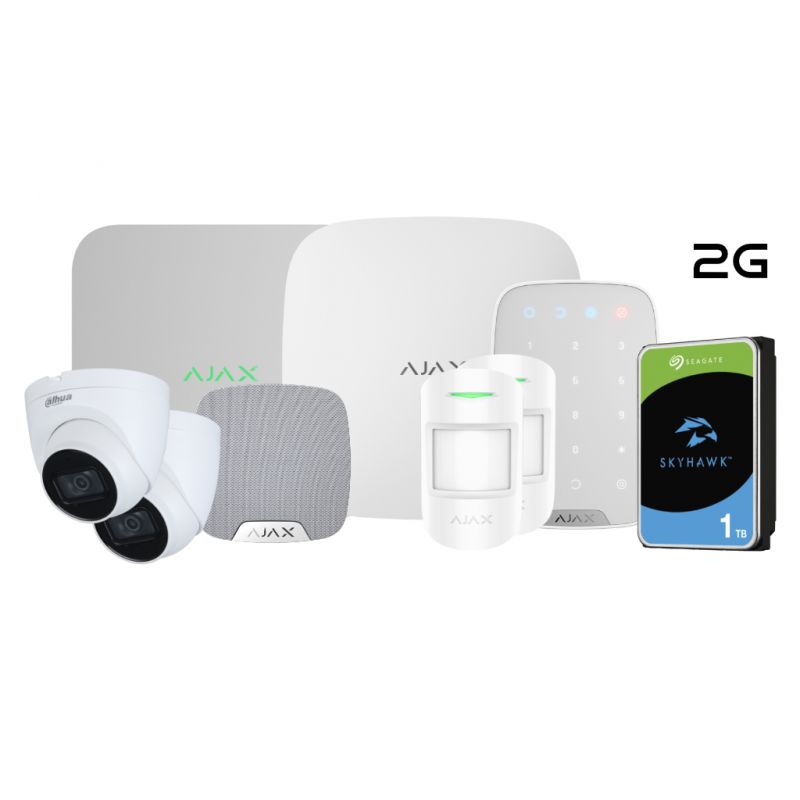 Global KIT-SECURITYADVANCE-3 Kit Ajax-Dahua composé de : 1 Hub…