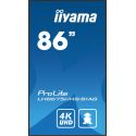 IIYAMA LH8675UHS-B1AG iiyama ProLite. Design do produto: Tela plana para sinalização digital