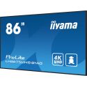 IIYAMA LH8675UHS-B1AG iiyama ProLite. Design do produto: Tela plana para sinalização digital