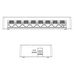 Dahua PFS3008-8GT-L-V2 Switch 8 portas 10/100/1000 Gigabit Layer2