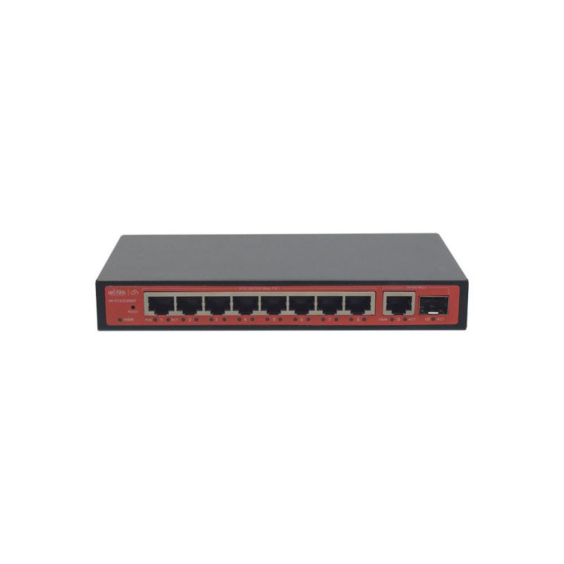 Wi-Tek WI-PCES308GF Switch PoE gestionado en la nube