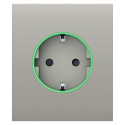 Ajax AJ-CENTERCOVER-SMART-OYS - Tapa central para enchufe inteligente tipo F,…