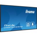 IIYAMA LH5575UHS-B1AG iiyama ProLite. Design do produto: Tela plana para sinalização digital