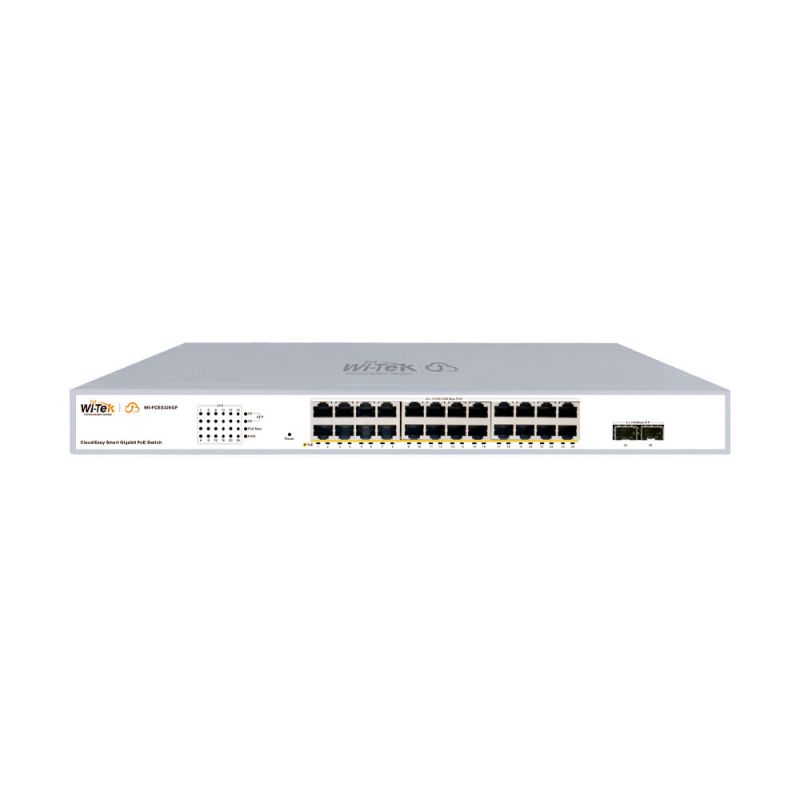 Wi-Tek WI-PCES326GFV2 Switch PoE gerido na nuvem