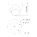 Dahua HAC-HDW1239T-LED-0280B-S2 Dôme HDCVI 4IN1 2M 1080P PLEINE…