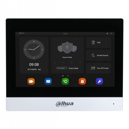 Dahua VTH8A21KMS-W Moniteur d'intérieur de Surface 7" pour…