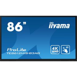 IIYAMA TE8612MIS-B3AG iiyama TE8612MIS-B3AG. Conception du produit : conception de kiosque