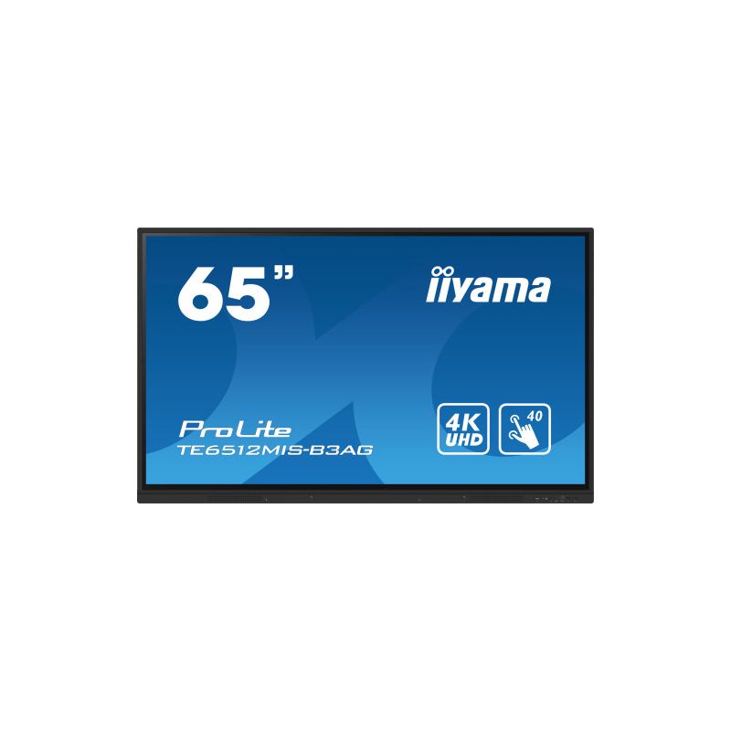 IIYAMA TE6512MIS-B3AG iiyama TE6512MIS-B3AG. Design de produto: Design de quiosque