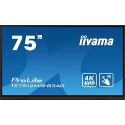 IIYAMA TE7512MIS-B3AG iiyama TE7512MIS-B3AG. Conception du produit : conception de kiosque